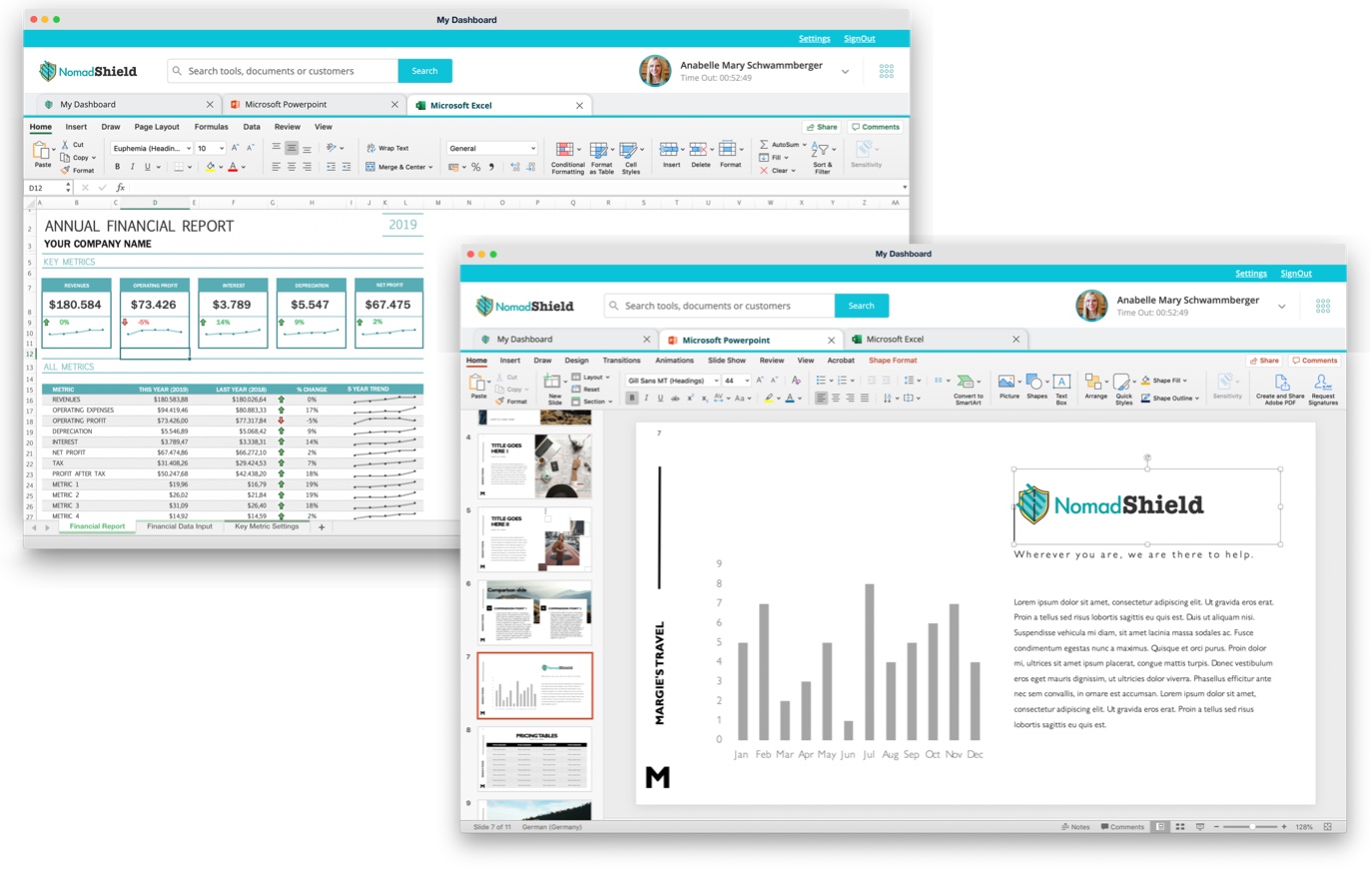 Designing a whitelabel finance management dashboard for enterprises